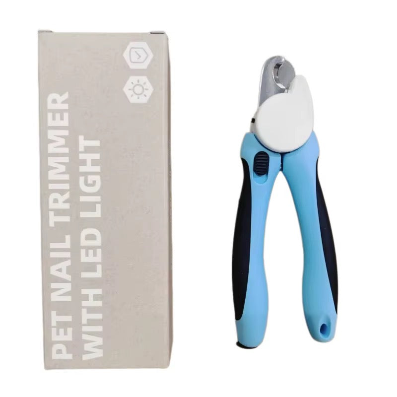 LED nail clipper, alternate view