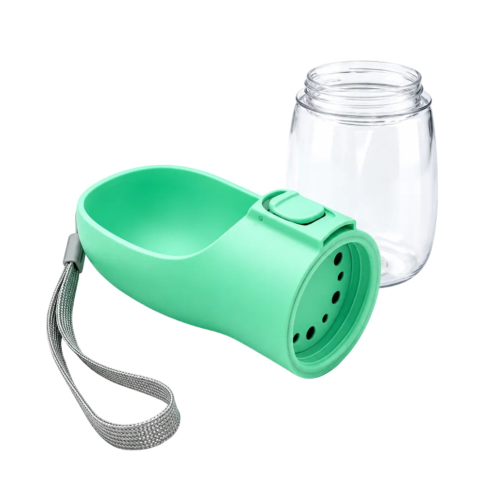Portable dog water bottle, alternate view