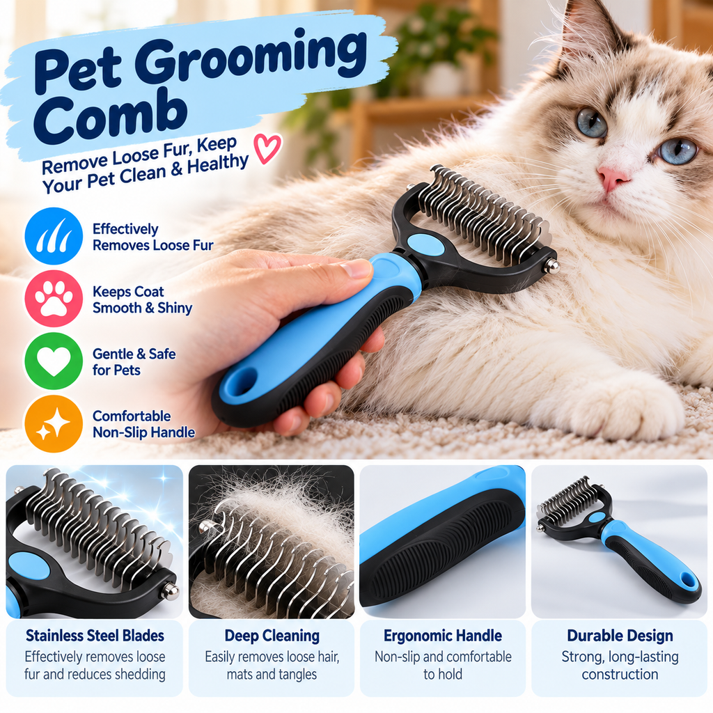 Reusable pet hair remover tool