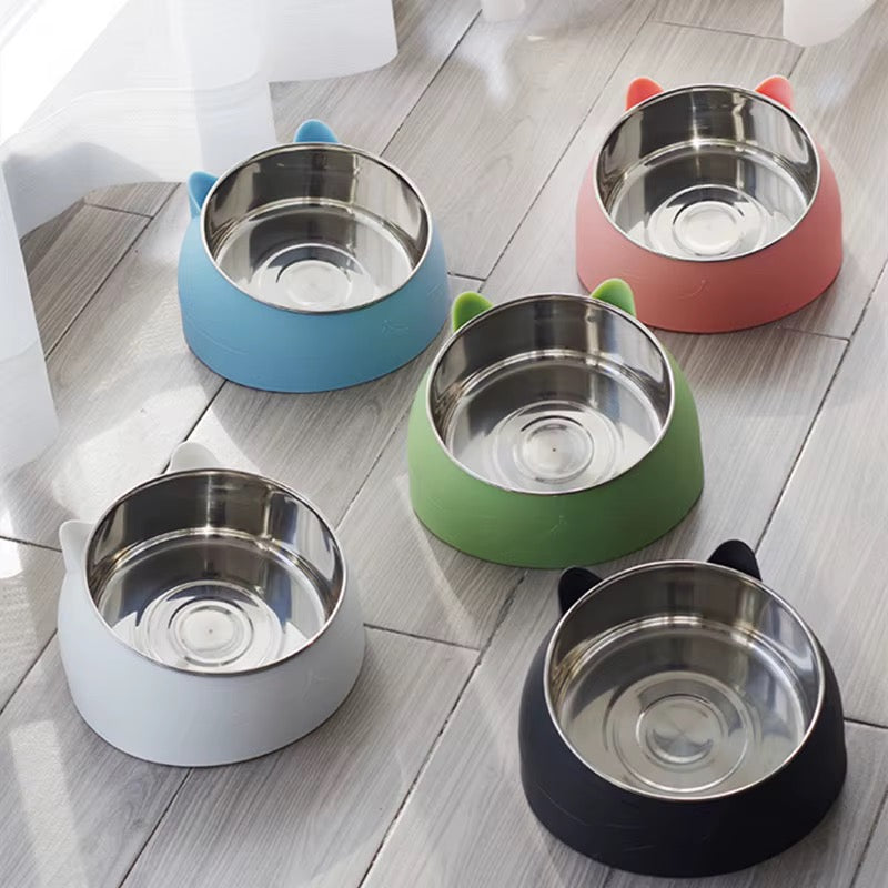 Stainless steel pet bowl sizes, alternate view